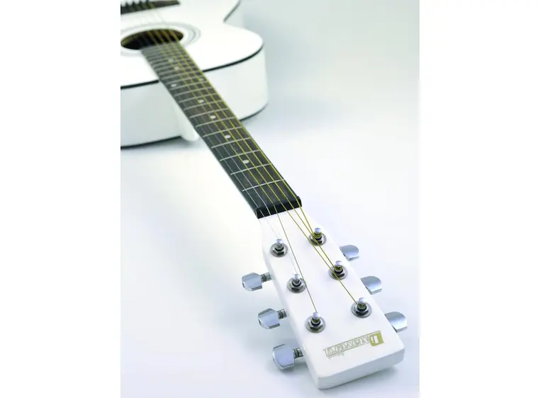 DIMAVERY AW-303 western-guitar, white 